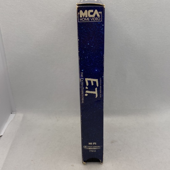 E.T. The Extra-Terrestrial VHS Green and Black Tape Steven Spielberg 1982 - Picture 2 of 12